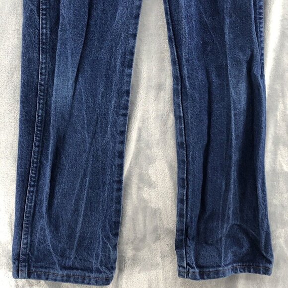 Wrangle Jeans Boys 9 Reg Straight Leg Blue Medium Wash Adjustable Waist Ranch - Picture 3 of 9